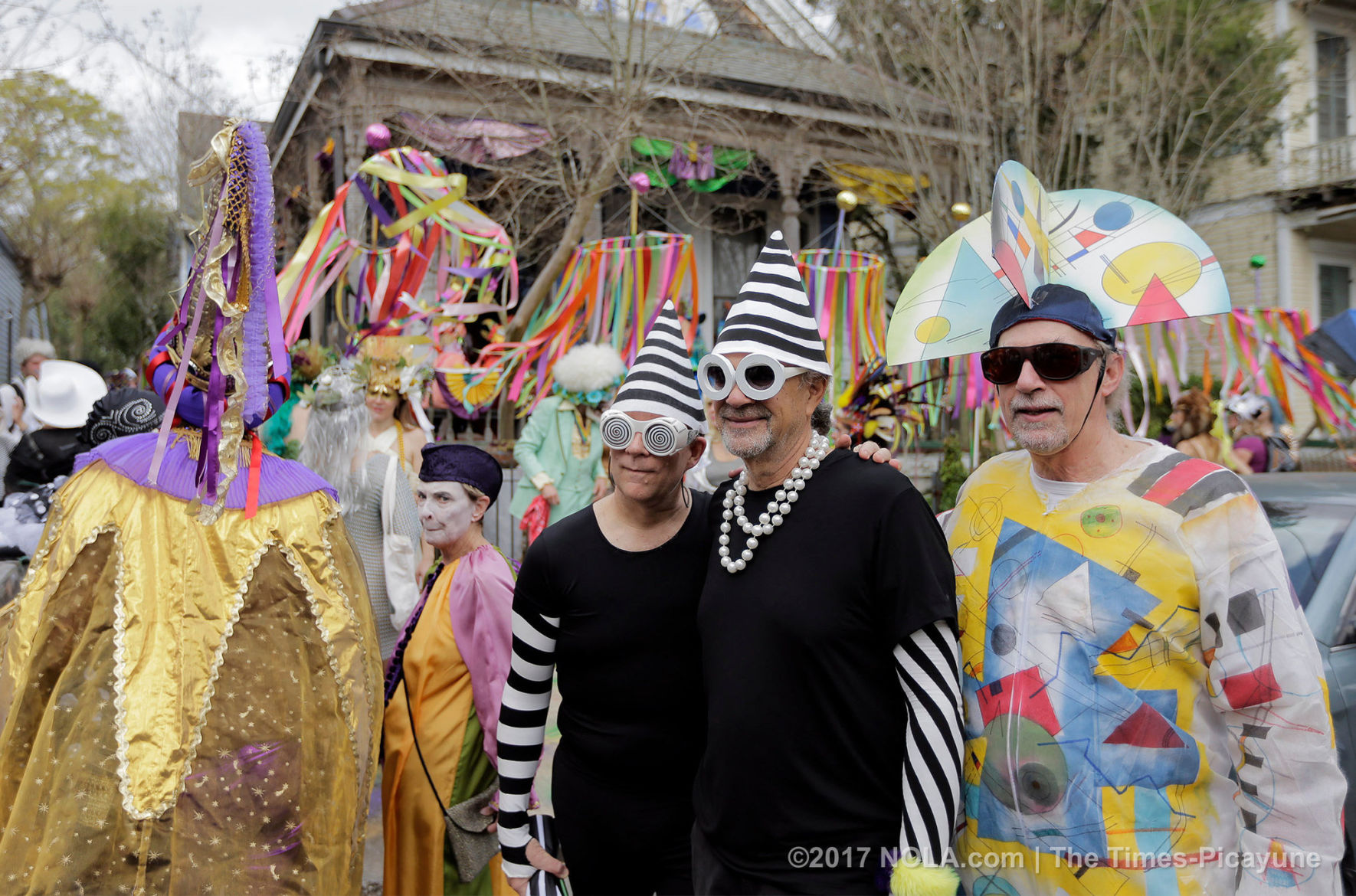 Mardi Gras: Societe de Sainte Anne meanders through New Orleans neighborhoods